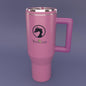 40oz Insulated Tumbler with Straw & Handle – Leak-Proof Stainless Steel